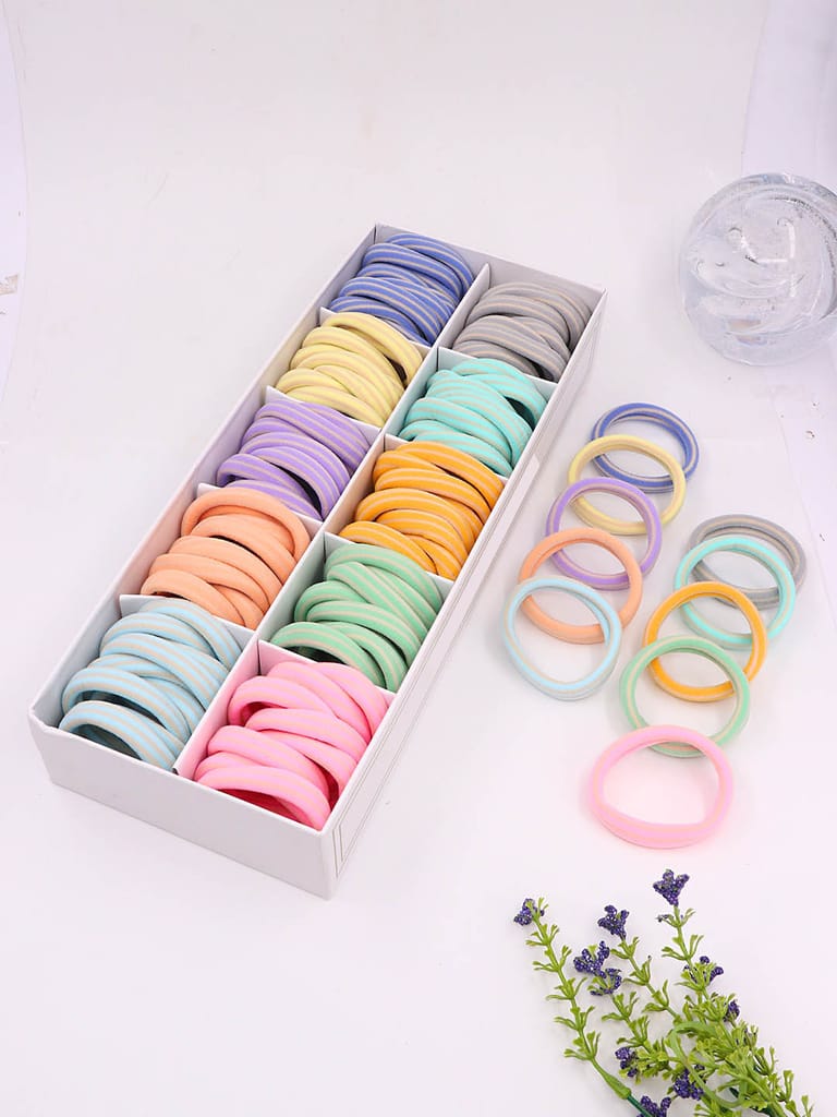 Plain Rubber Bands in Assorted color - CNB39486
