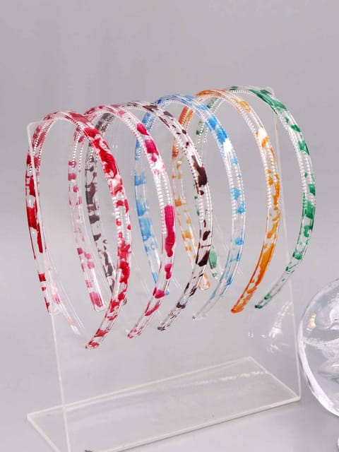 Printed Hair Band in Assorted color - CNB32963