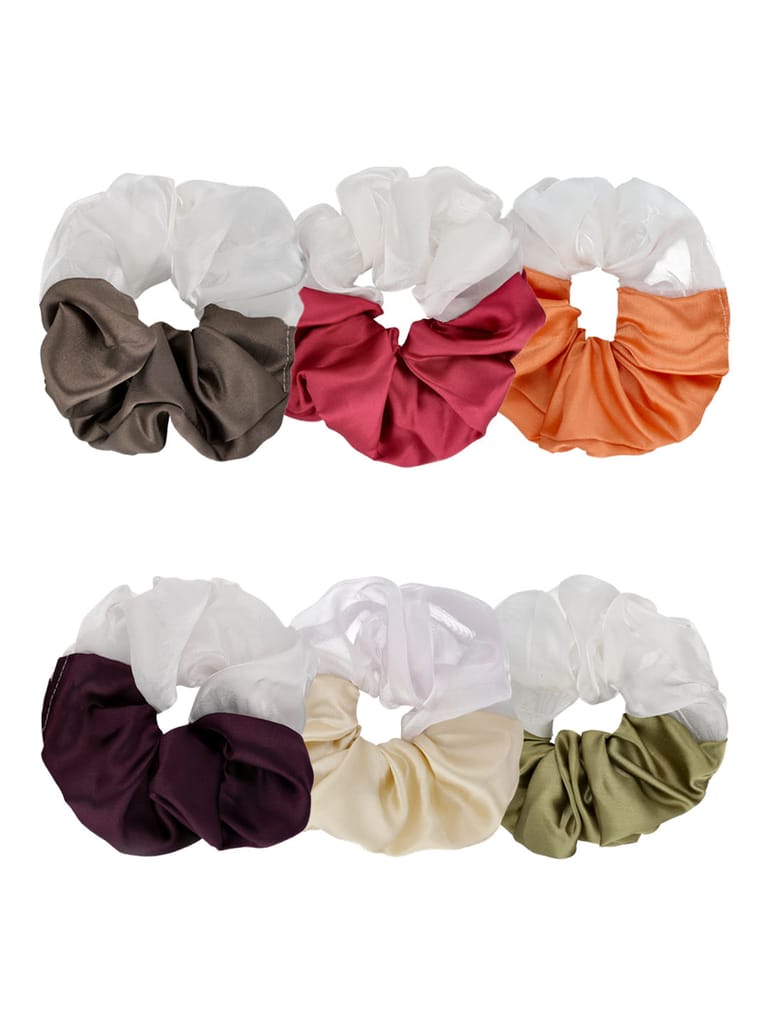 Plain Scrunchies in Assorted color - RAD7