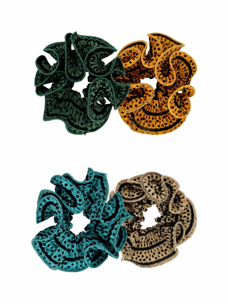 Printed Scrunchies in Assorted color - CNB39618