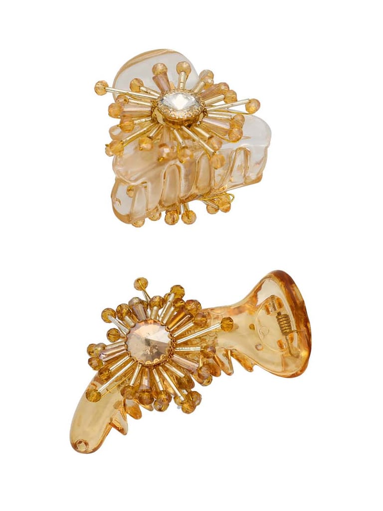 Fancy Butterfly Clip in LCT/Champagne color - ARV2373A
