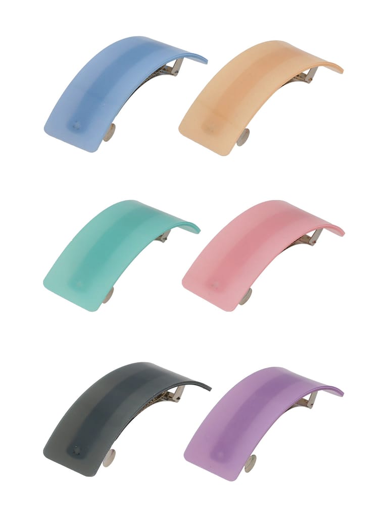 Plain Hair Clip in Assorted color - CNB39663