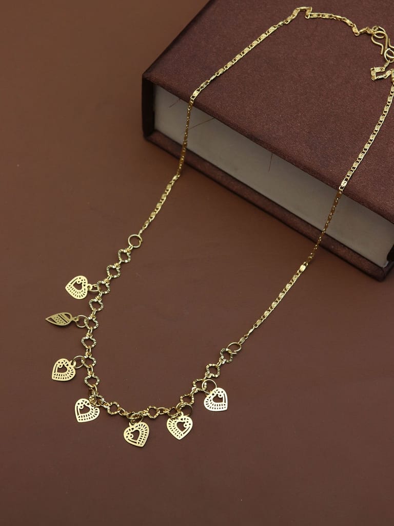 Western Necklace in Gold finish - M347