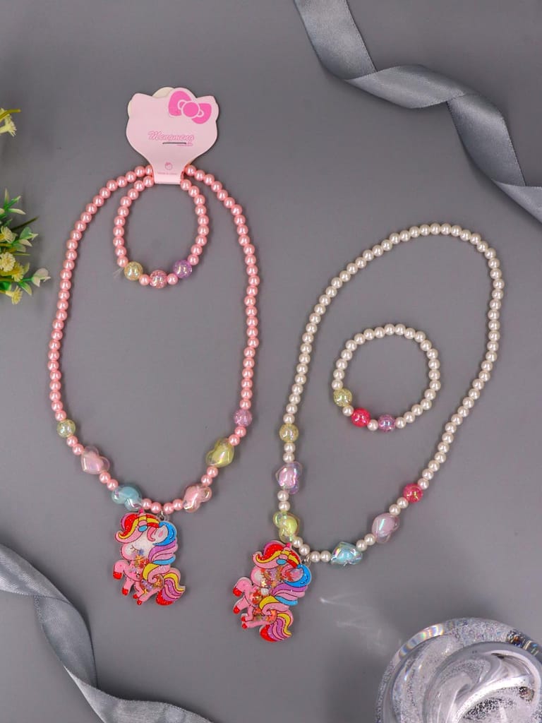 Kids Necklace with LED Flashing Pendant in Assorted Designs - CNB39105