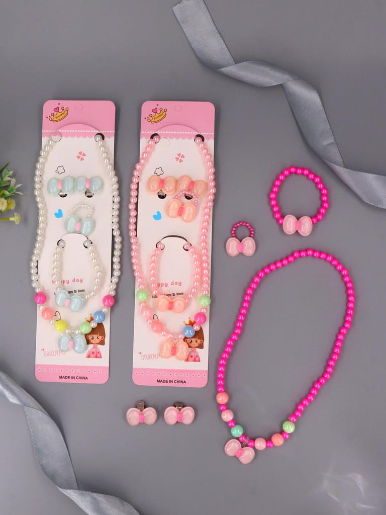 Kids Necklace Set in Assorted color - CNB39115
