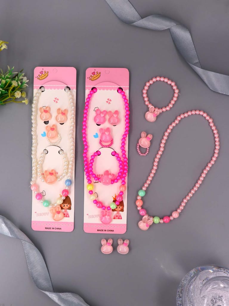 Kids Necklace Set in Assorted color - CNB39120