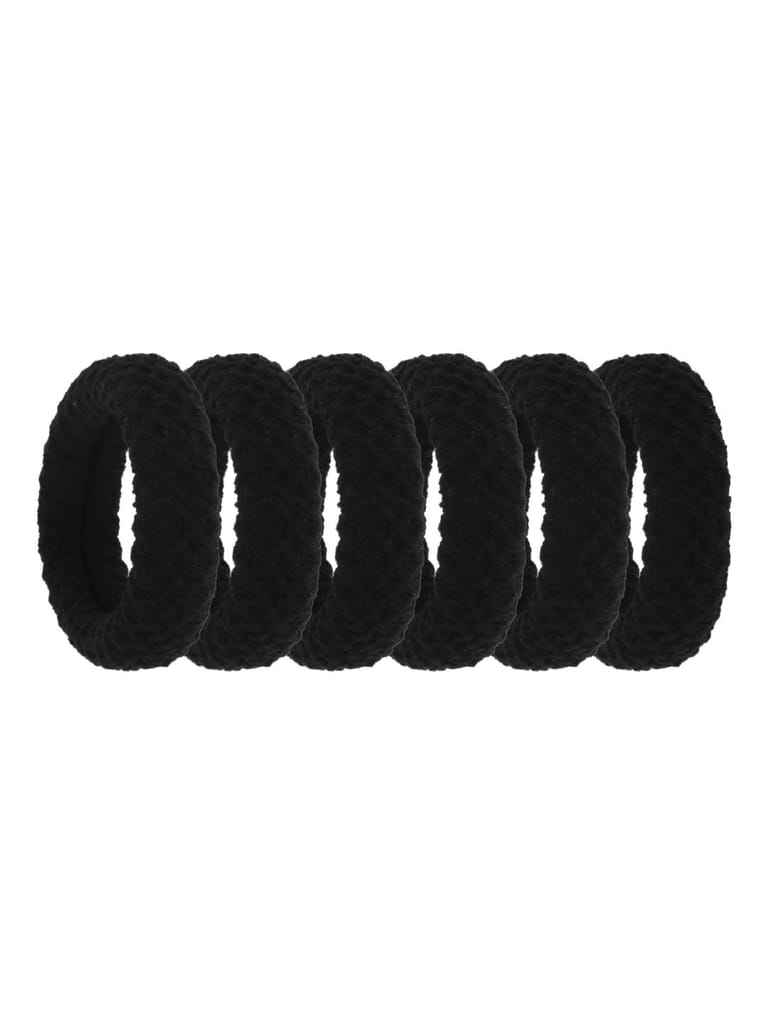 Plain Rubber Bands in Black color - CNB39472