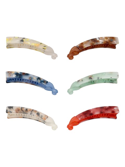 Printed Banana Clip in Assorted color - CNB39164