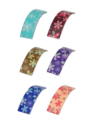 Printed Hair Clip in Assorted color - KIN65A