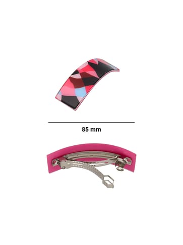 Printed Hair Clip in Assorted color - KIN59A