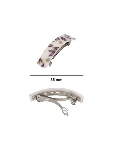 Printed Hair Clip in Assorted color - NIH308