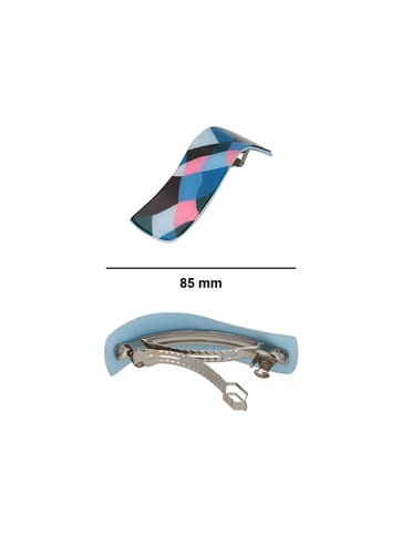 Printed Hair Clip in Assorted color - KIN59C