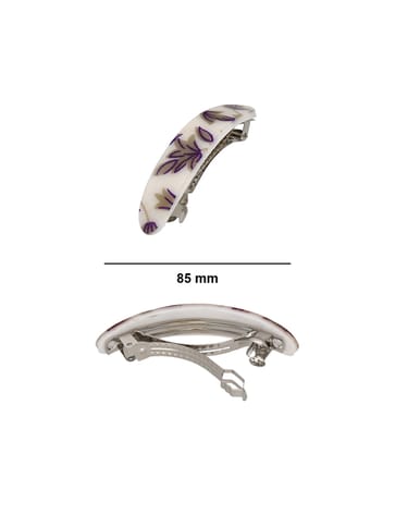 Printed Hair Clip in Assorted color - NIH307