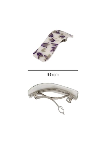Printed Hair Clip in Assorted color - NIH306