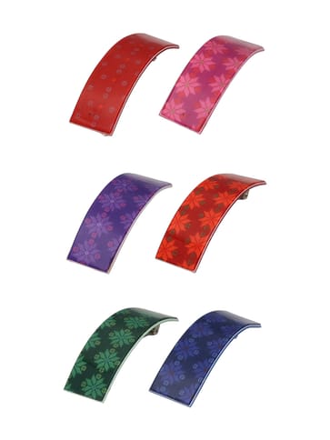 Printed Hair Clip in Assorted color - KIN64A