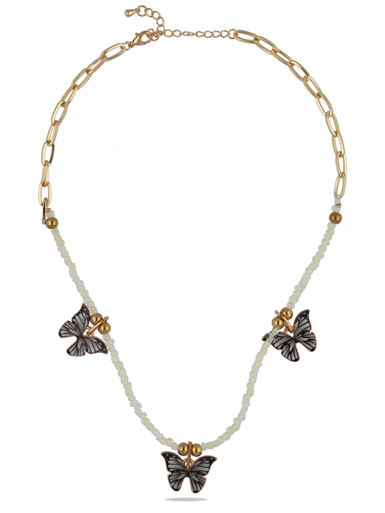Western Necklace in Gold finish - CNB27923