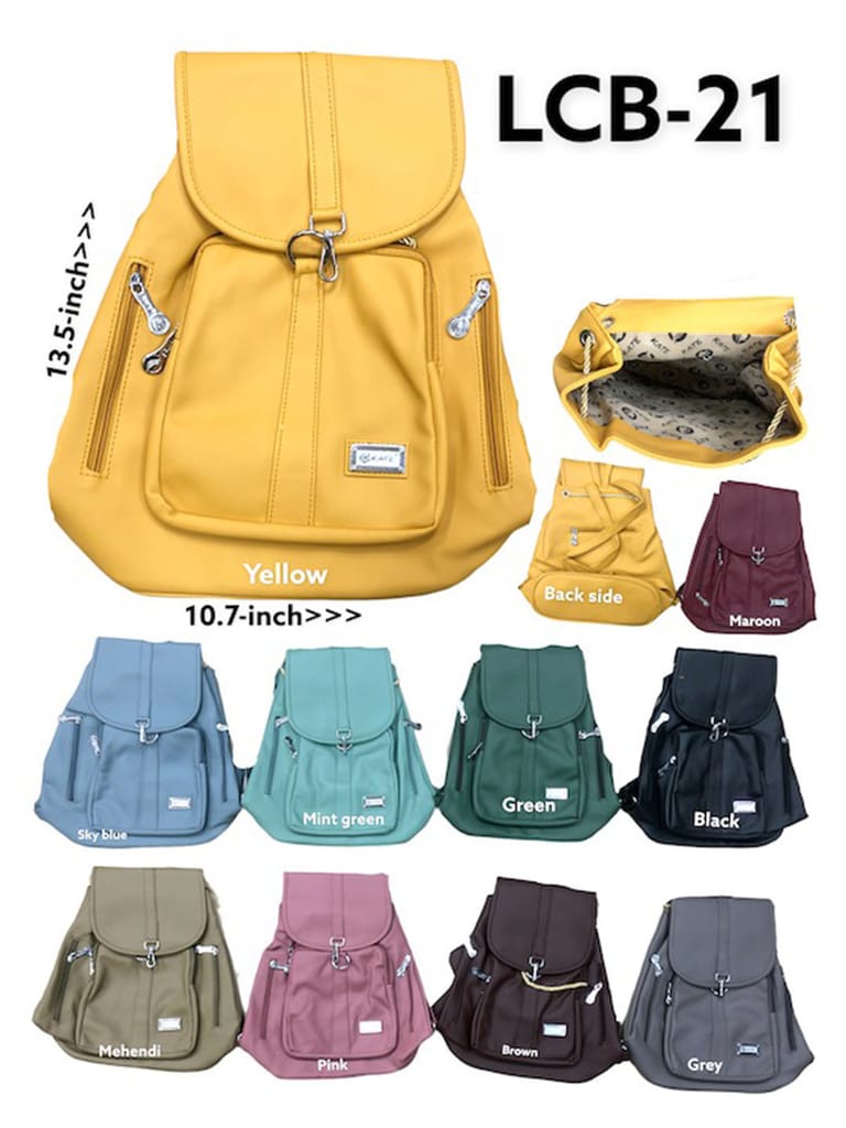 Casual Backpack in Assorted color - LCB-21