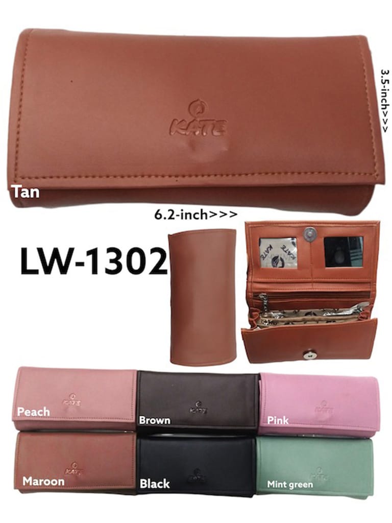 Ladies Wallet in Assorted color - LW-1302