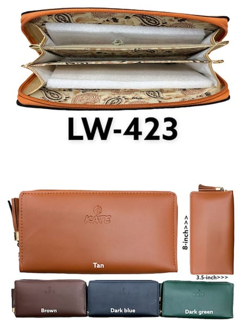 Ladies Wallet in Assorted color - LW-423