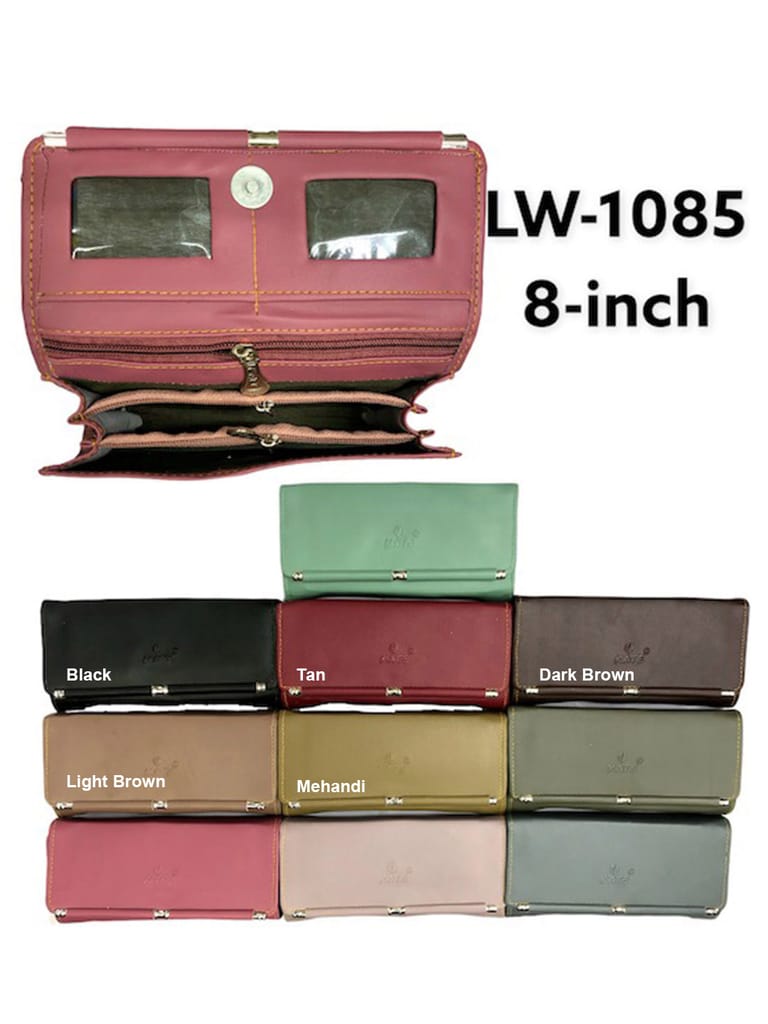 Ladies Wallet in Assorted color - LW-1085