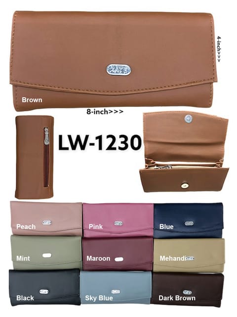 Ladies Wallet in Assorted color - LW-1230
