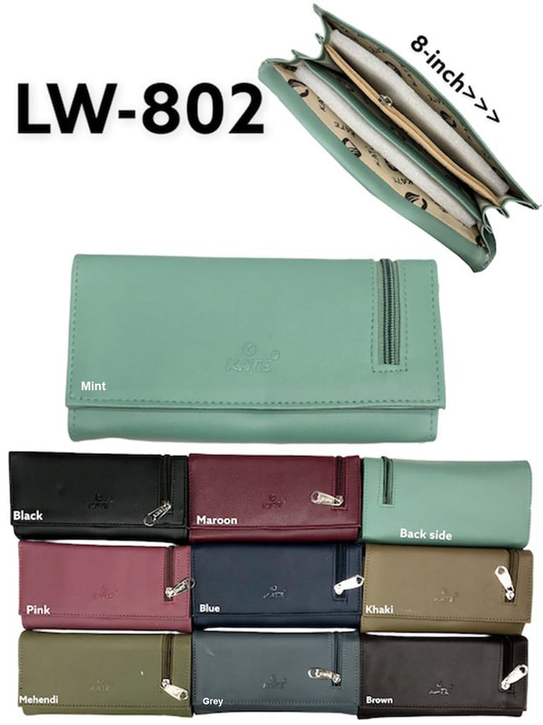 Ladies Wallet in Assorted color - LW-802