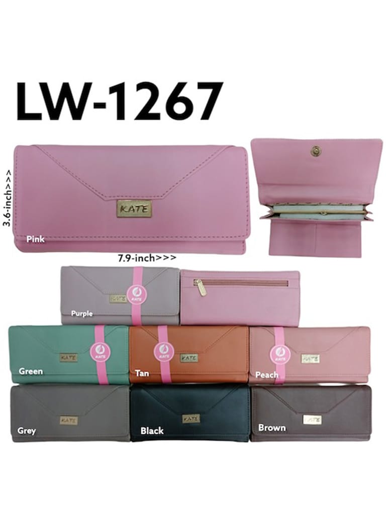Ladies Wallet in Assorted color - LW-1267