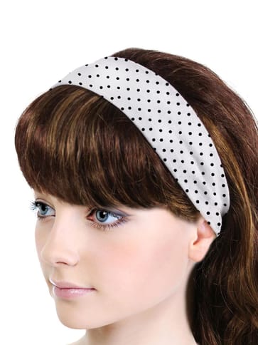 Printed Hair Belt in White color - CNB5979