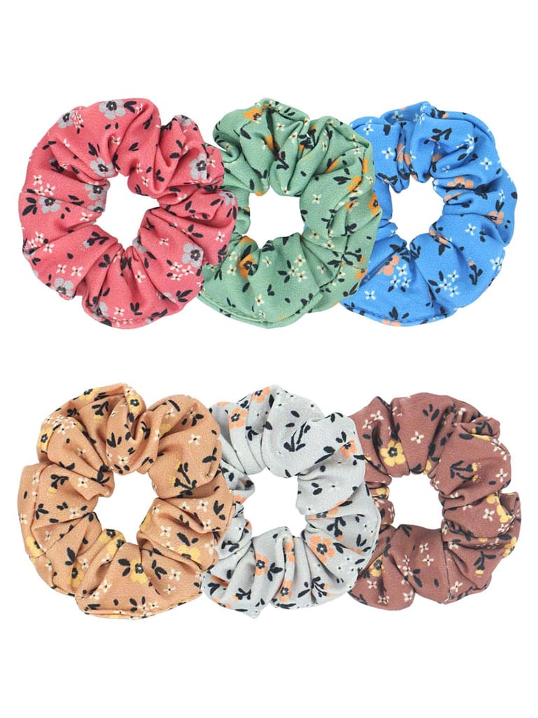 Printed Scrunchies in Assorted color - CNB42582
