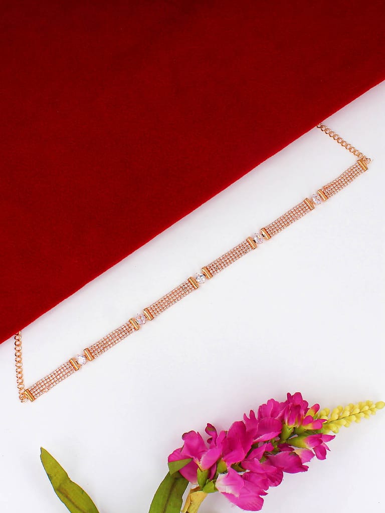 Western Waist Belt in Rose Gold finish - CNB20177