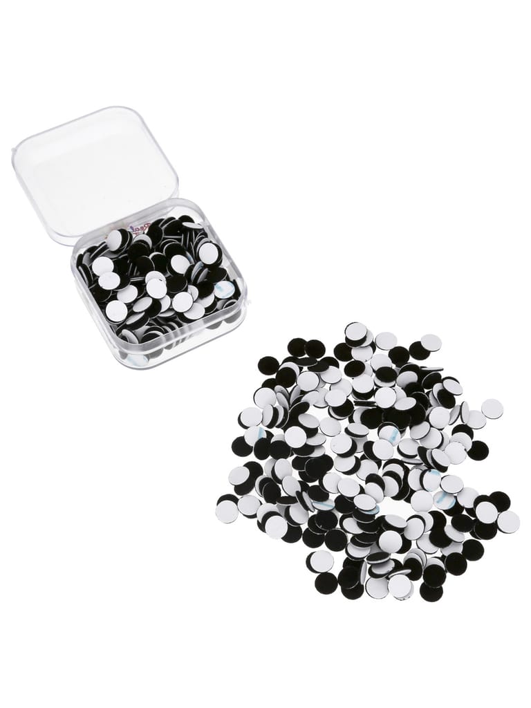 Traditional Bindis in Black color - RICB-3
