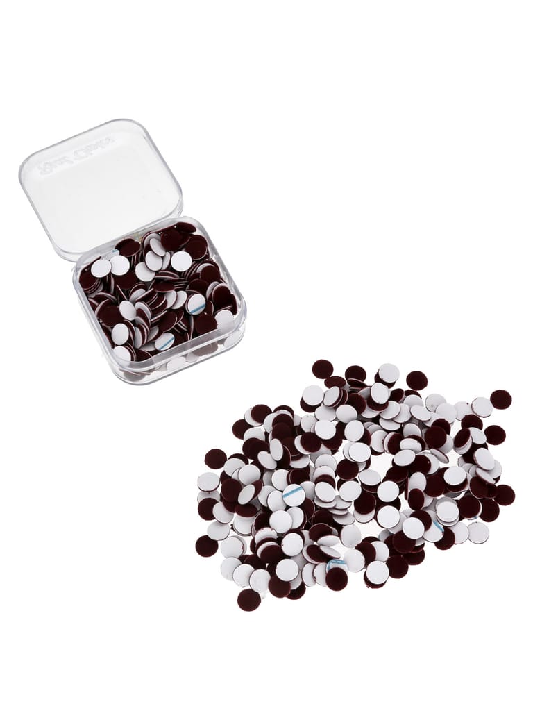 Traditional Bindis in Coffee color - RICC-6