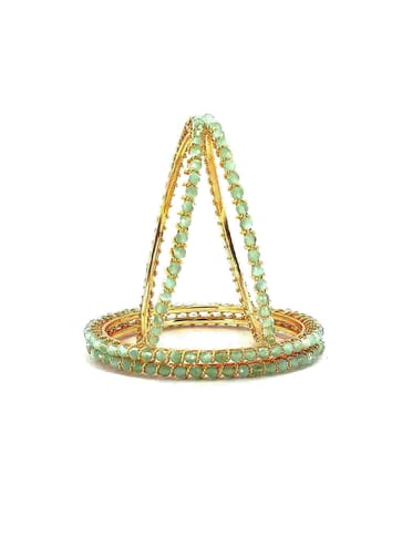 Crystal Bangles in Gold finish - CNB3133-2.8