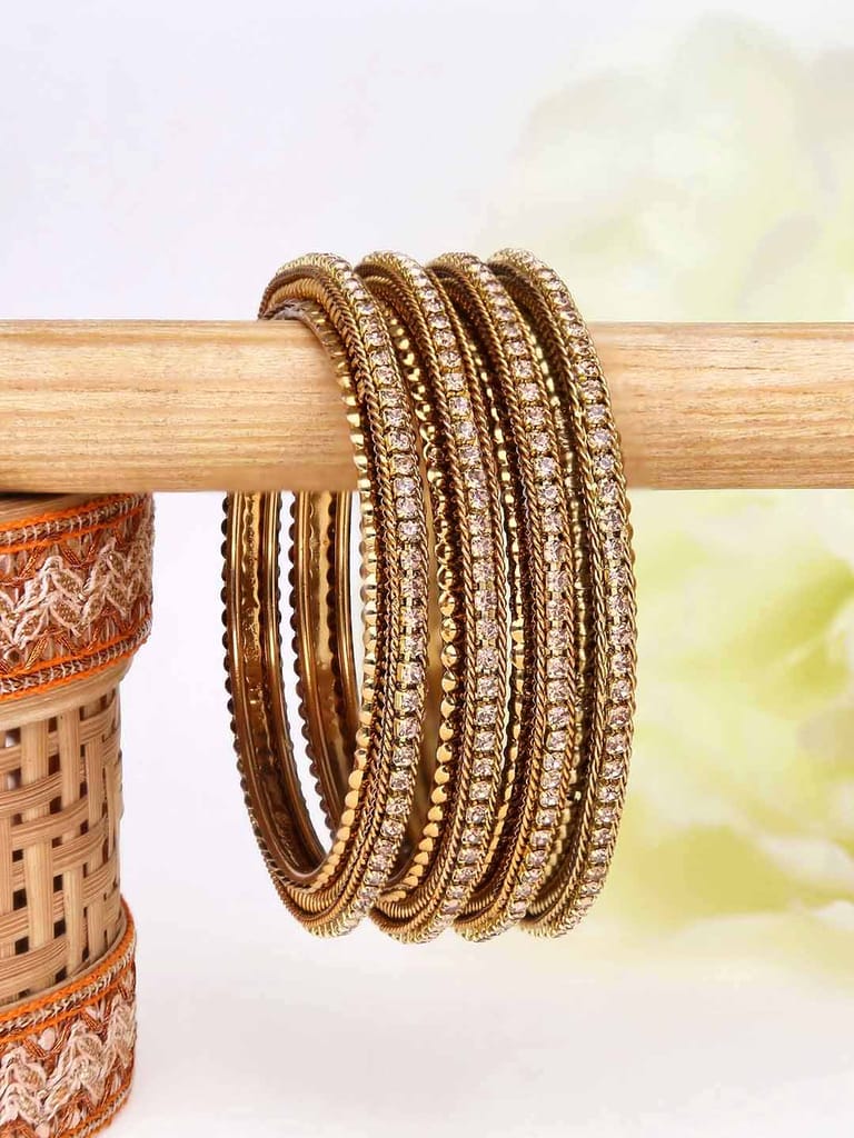 Traditional Bangles in Gold finish - 1315