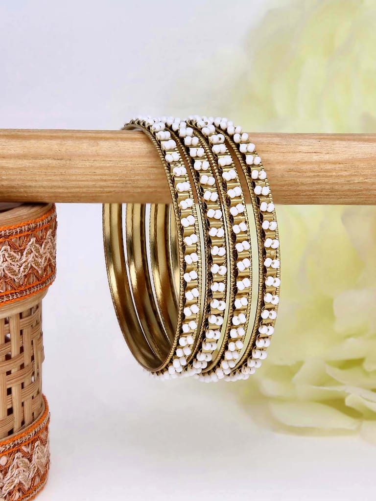 Traditional Bangles in Gold finish - 556GO