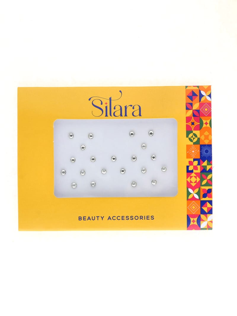 Traditional Bindis in White color - SR014
