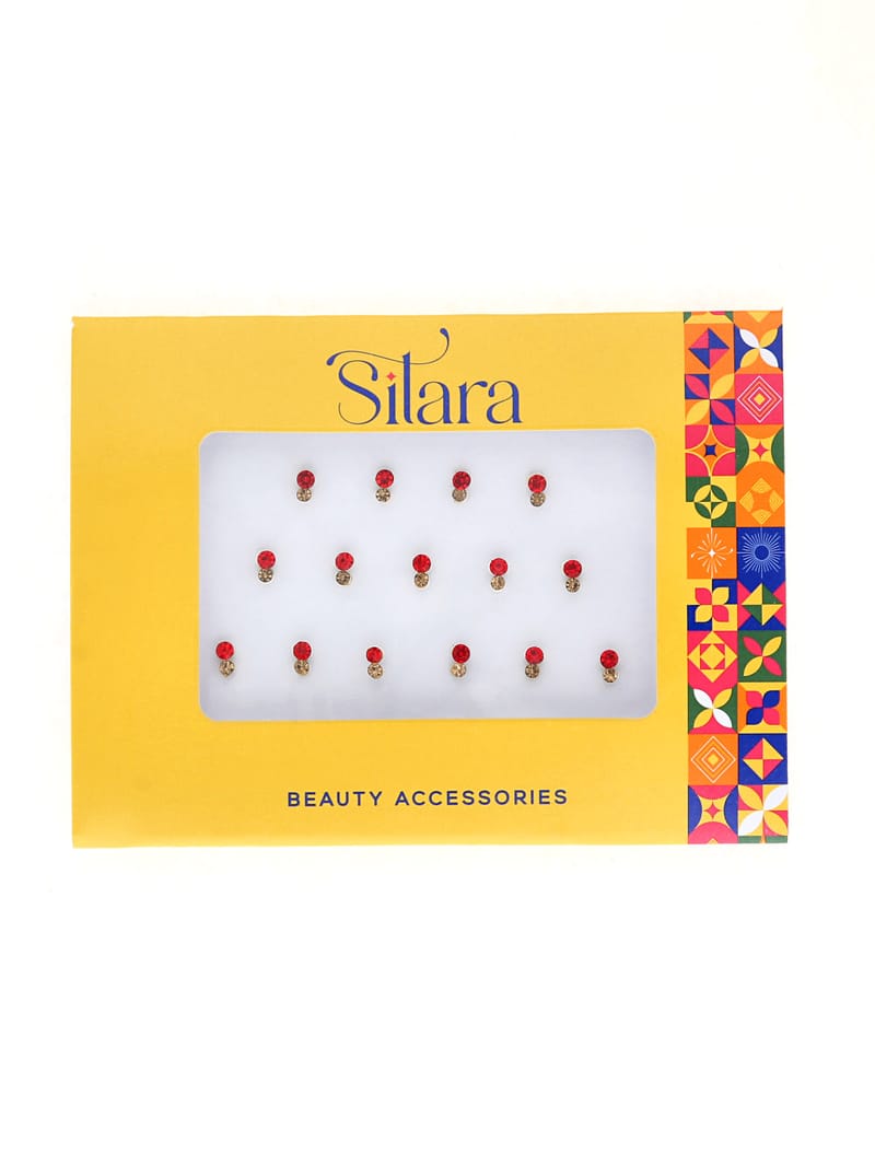 Traditional Bindis in Red color - SR018