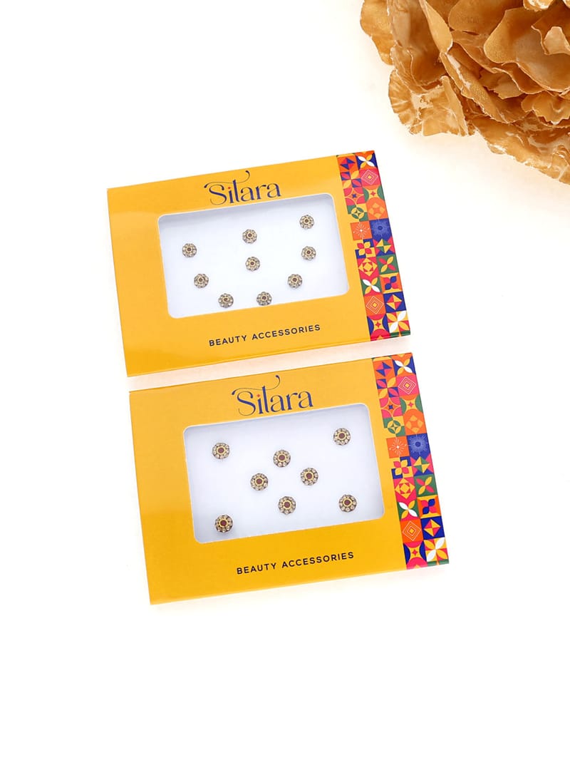 Traditional Bindis in Maroon color - SR027