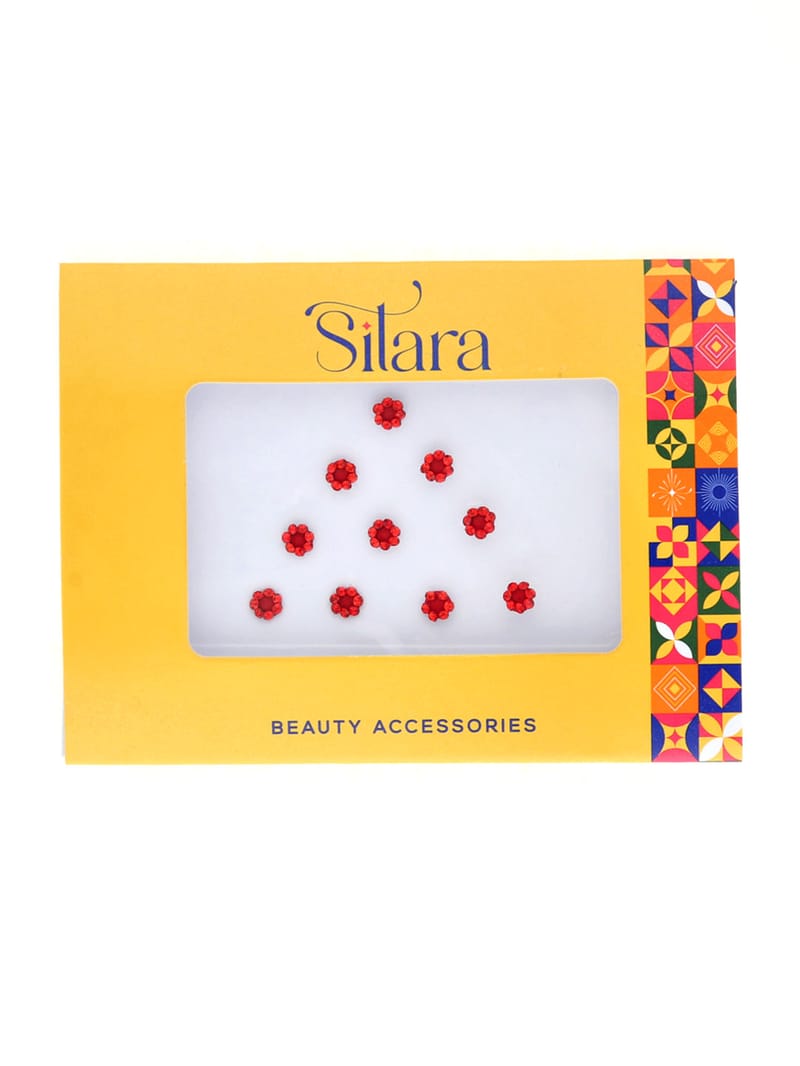 Traditional Bindis in Red color - SR030