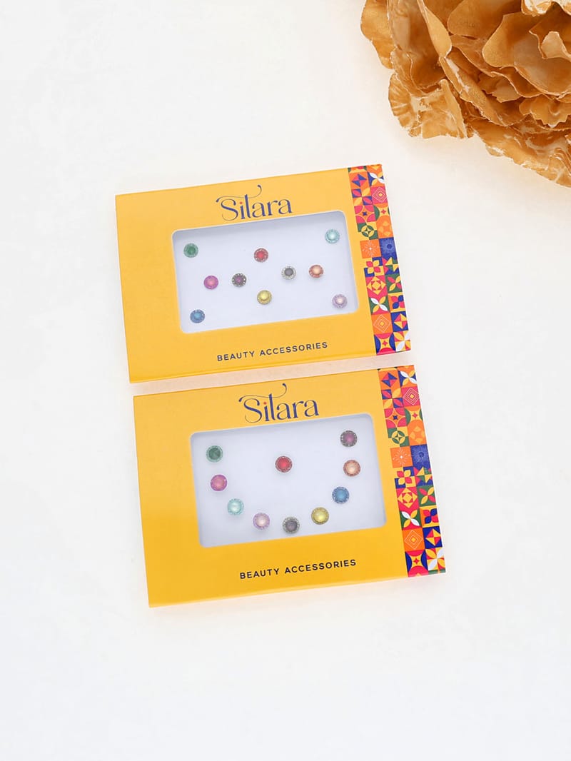 Traditional Bindis in Assorted color - SR038