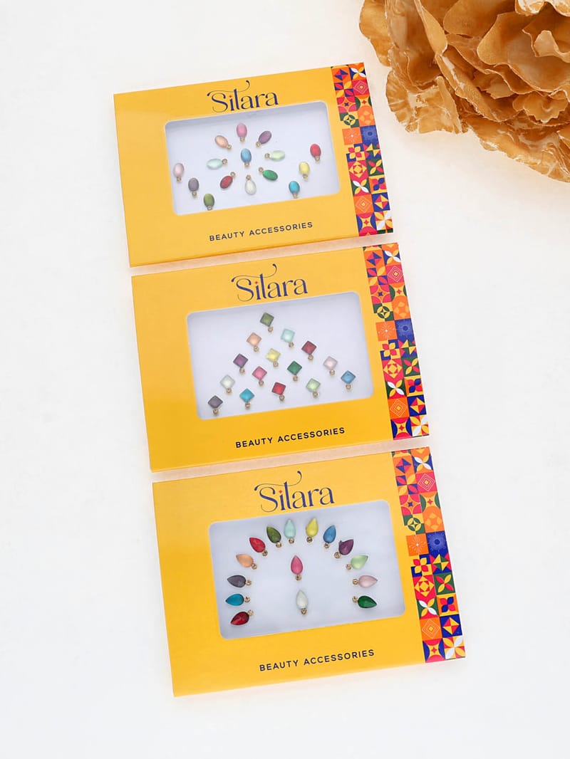 Traditional Bindis in Assorted color - SR044