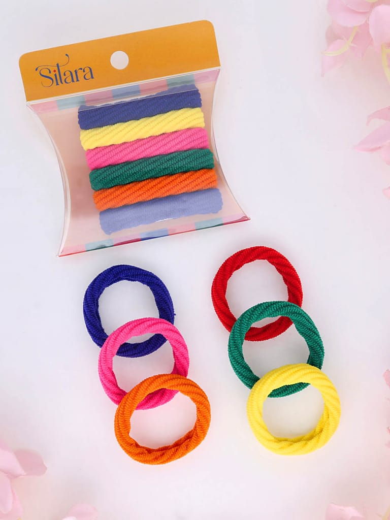 Plain Rubber Bands in Assorted color - THF625