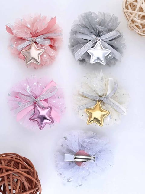 Fancy Hair Clip in Assorted color - THF841