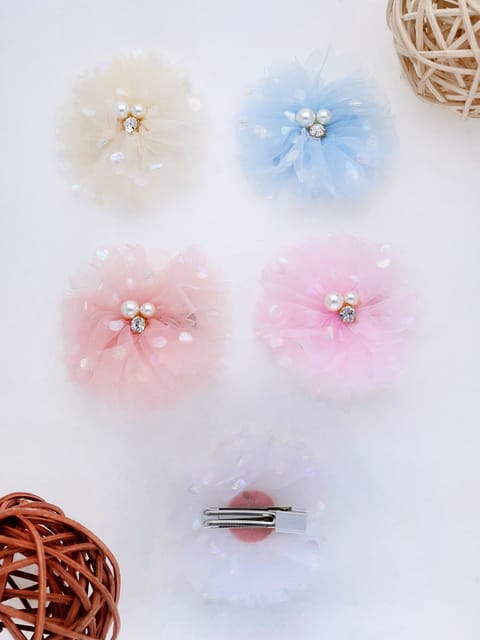 Fancy Hair Clip in Assorted color - THF844