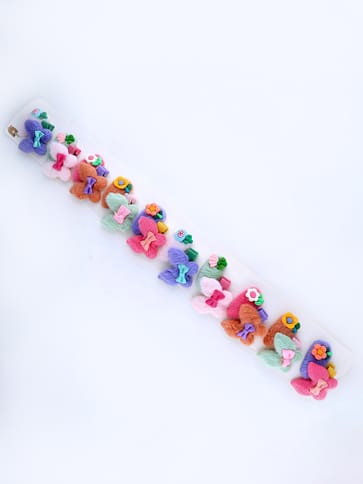 Hair Clip with Tik Tak Pin in Assorted color - THF872