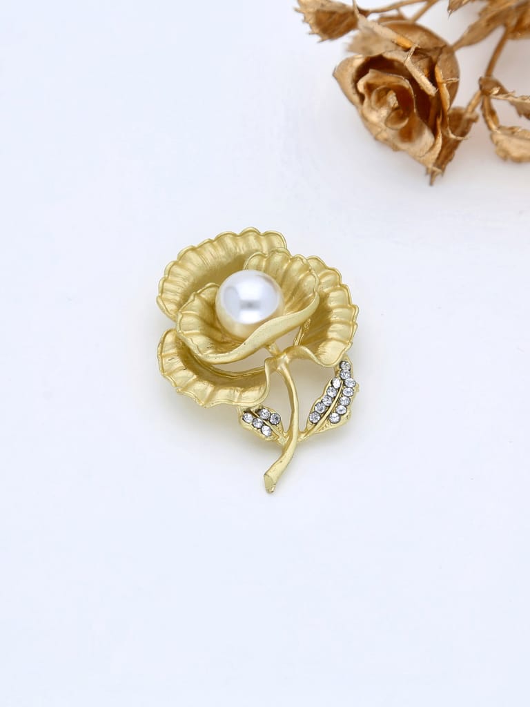 Western Brooch in Gold finish - THF1313