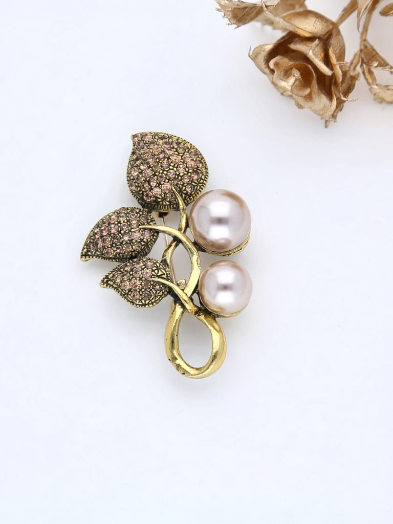 Western Brooch in Oxidised Gold finish - THF1325