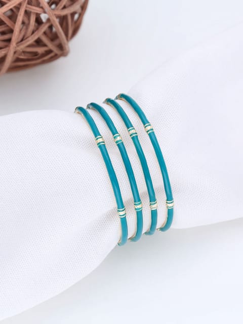 Meenakari Bangles in Gold finish- 2025OP-RA2.6
