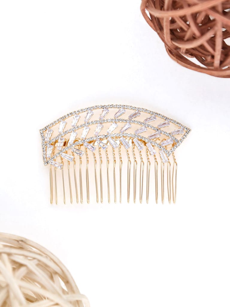 Fancy Comb in Gold finish - THF1556