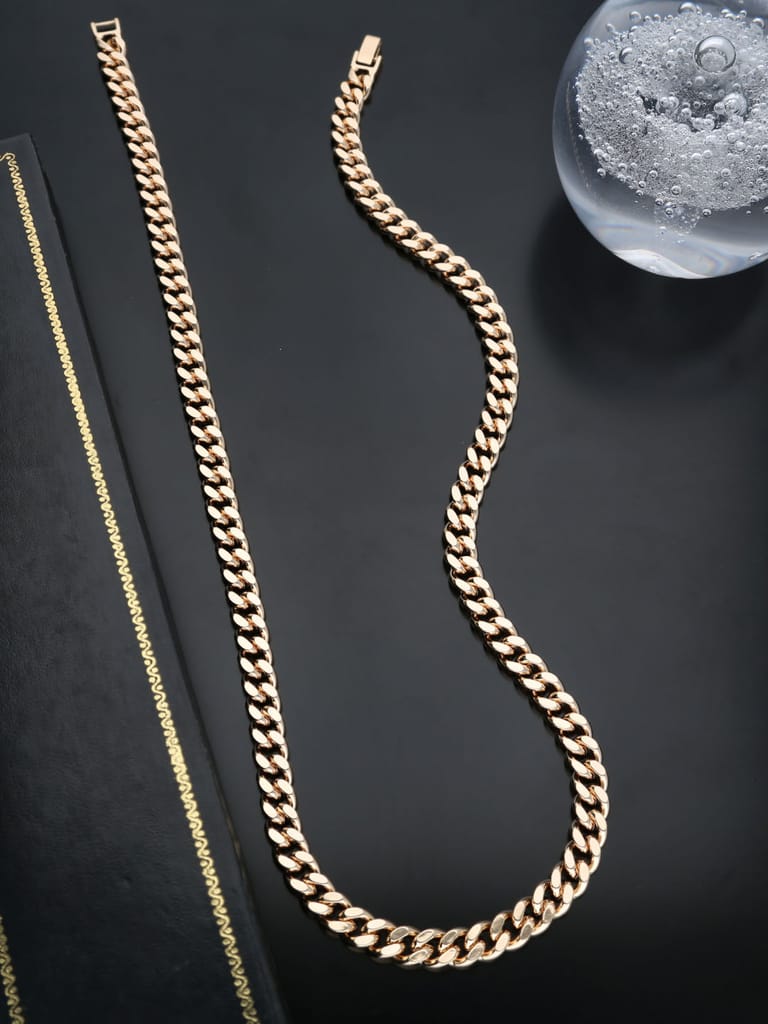 Western Chain in Rose Gold finish - THF1631